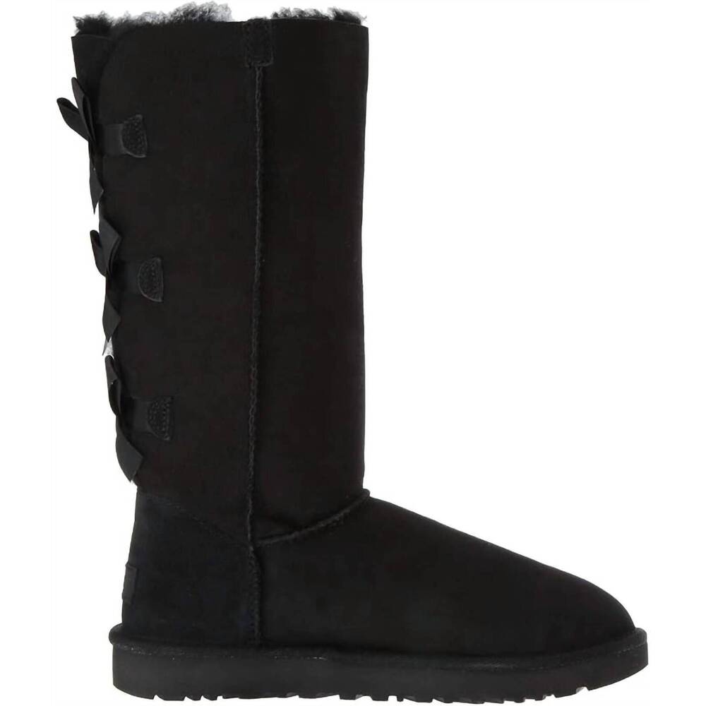 NEW UGG women's bailey bow tall boot in black